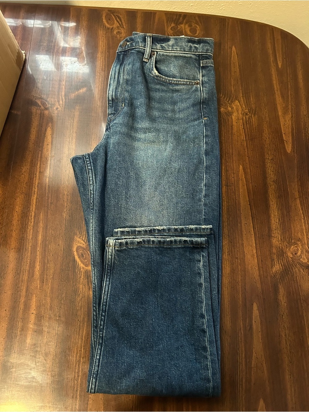 Women’s Classic Blue 90s Straight Denim Jeans